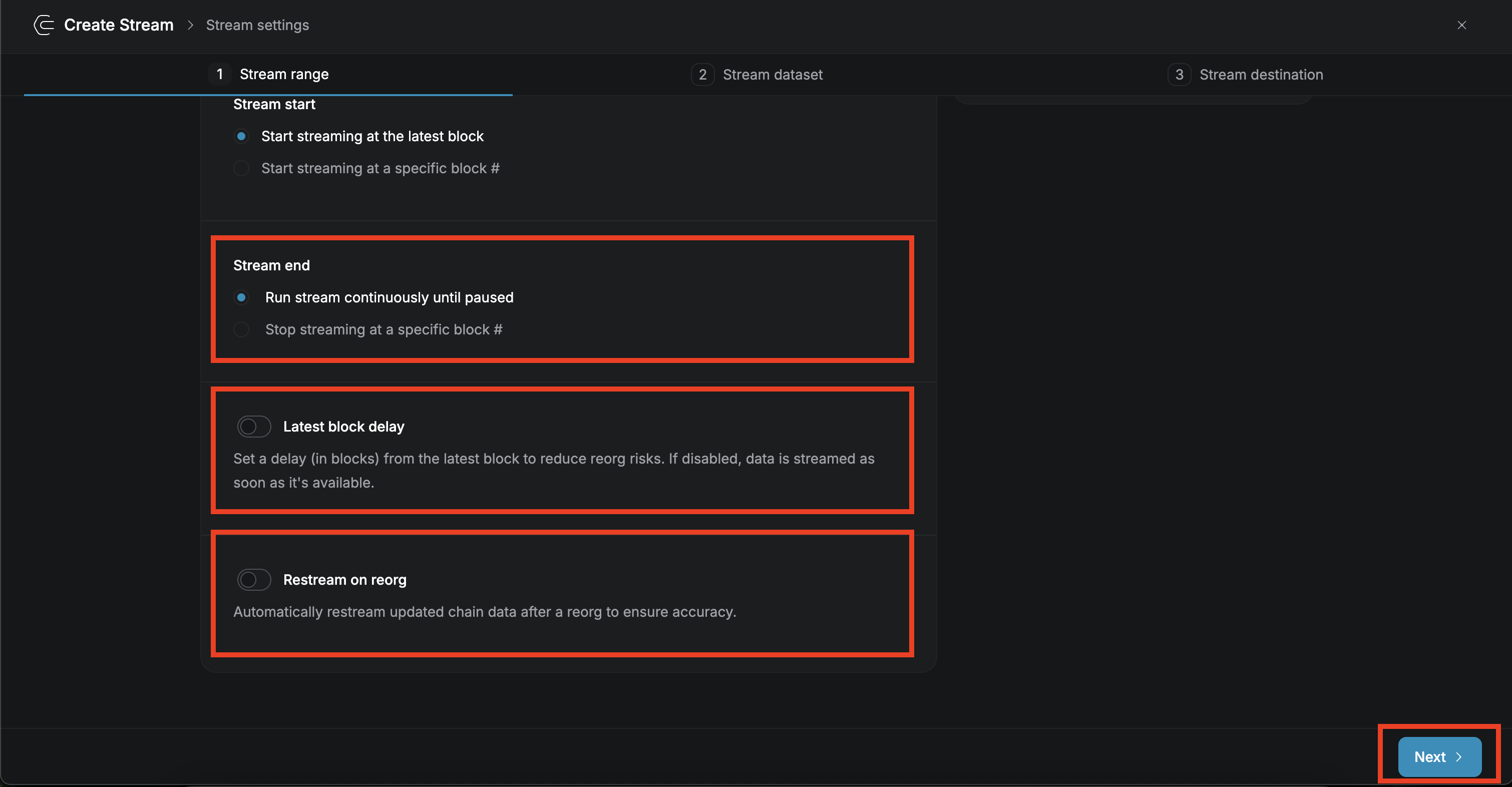 Additional Settings